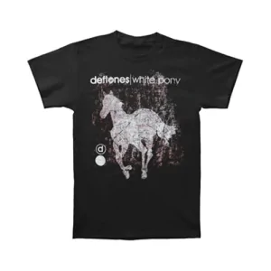 Deftones Scratch Pony T-Shirt Black