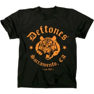 Deftones Tiger T-Shirt Black