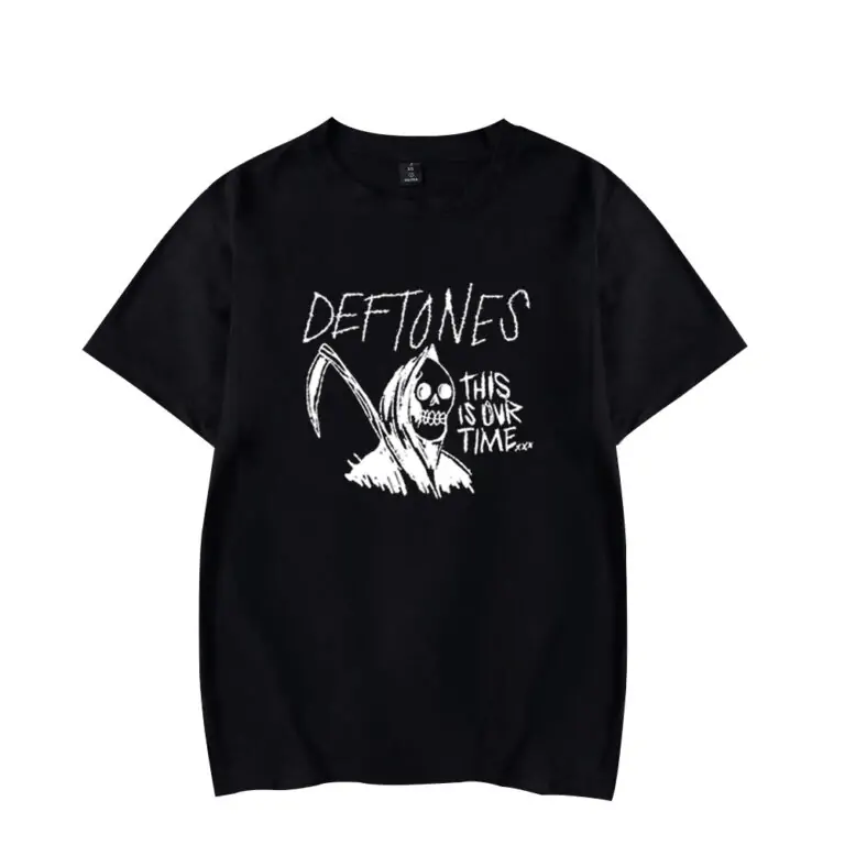 Reaper Black T-Shirt - Deftones Merch